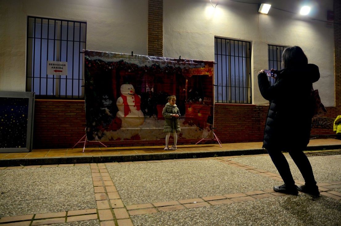 Huétor Vega, una pista de patinaje y la puesta de sol