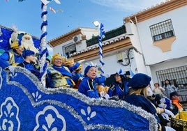 La Cabalgata trae el resplandor a Huétor Vega