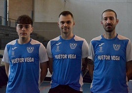 Equipo del Huétor Vega en División de Honor, este pasado domingo.