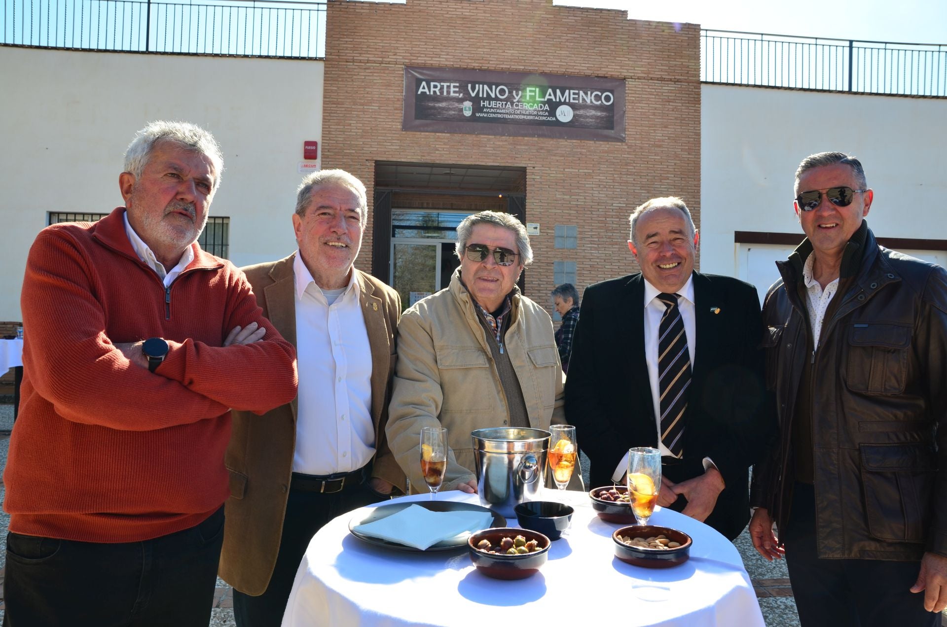 Homenaje por el 30 aniversario de las Jornadas del Vino de Huétor Vega