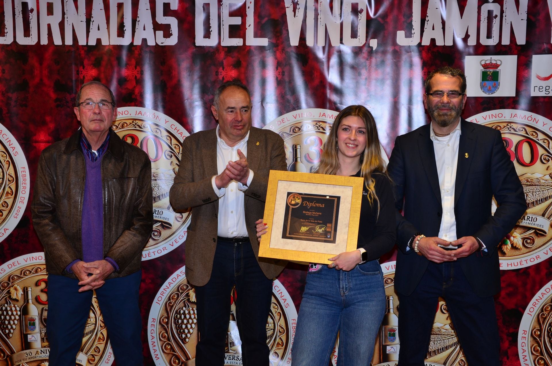 Entrega de premios de los concursos de vinos de Huétor Vega y Granada