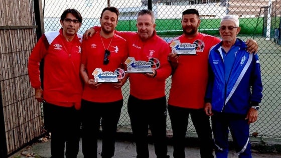 El CD Petanca Los Neveros, campeón de Granada de tripletas