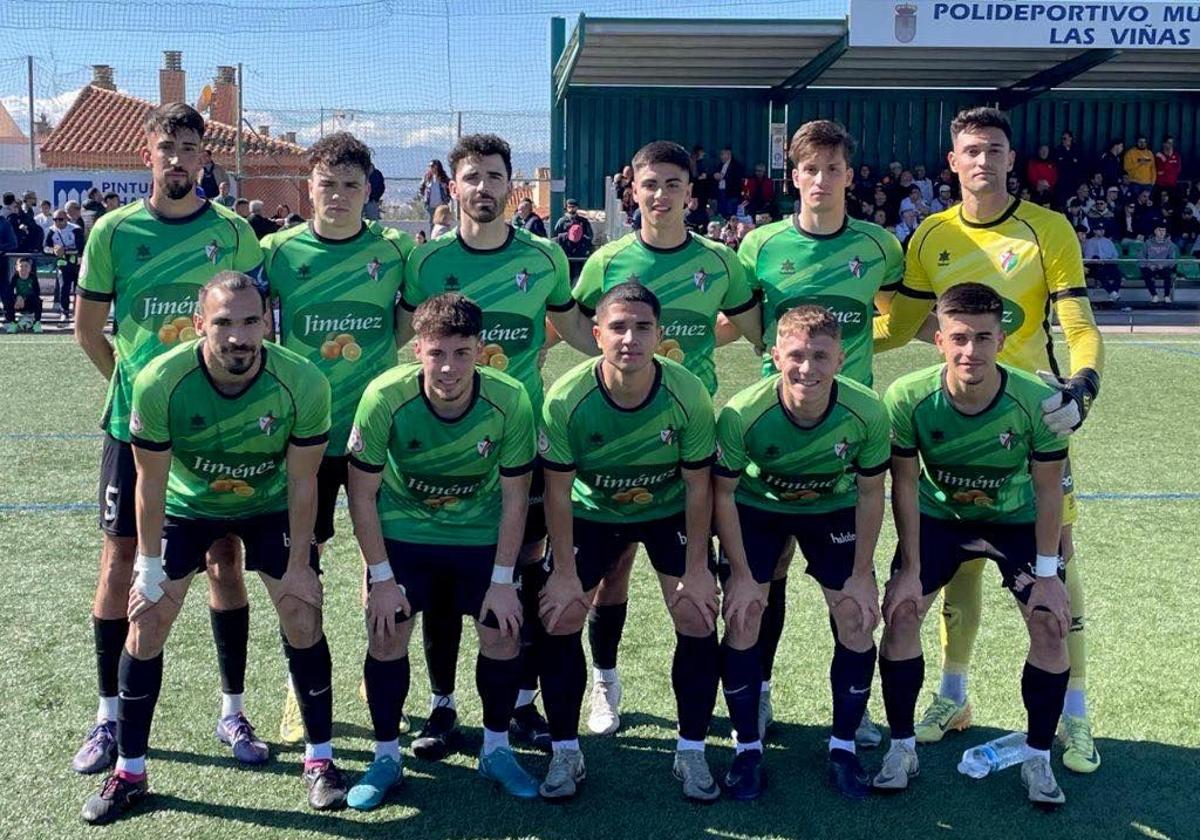 Once inicial del CD Huétor Vega.