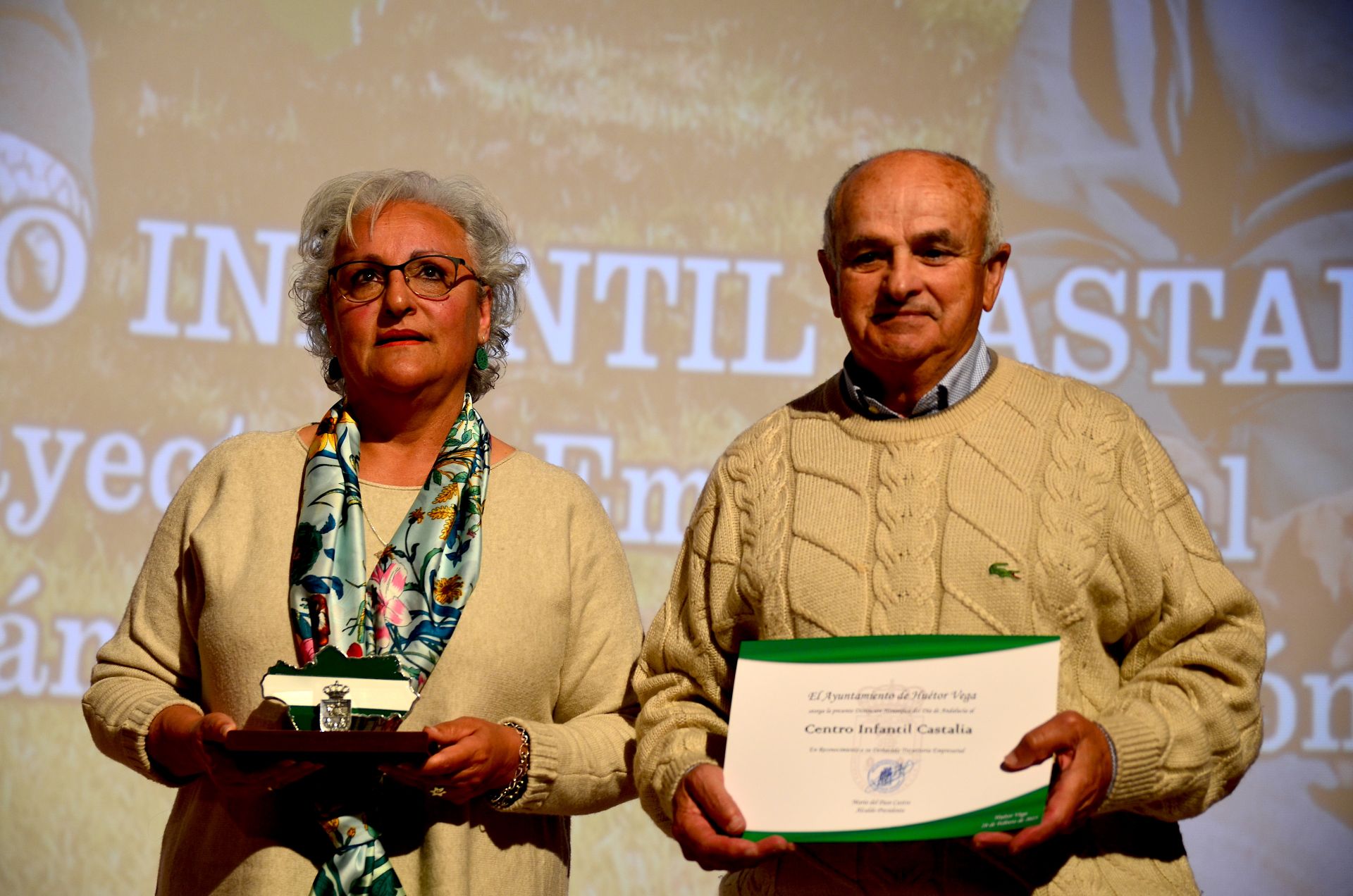 Julia Gómez y Antonio Cabello ponen fin a 39 años al frente del Centro Infantil Castalia.