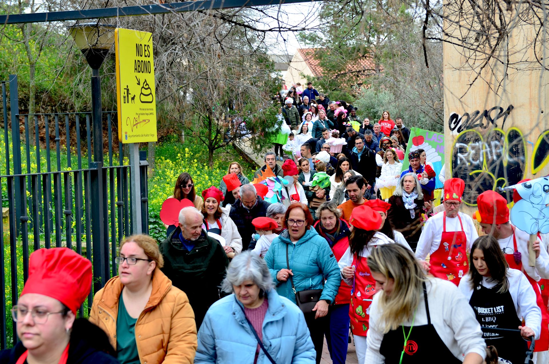Carnaval: la sardina vuelve a arder en Huétor Vega