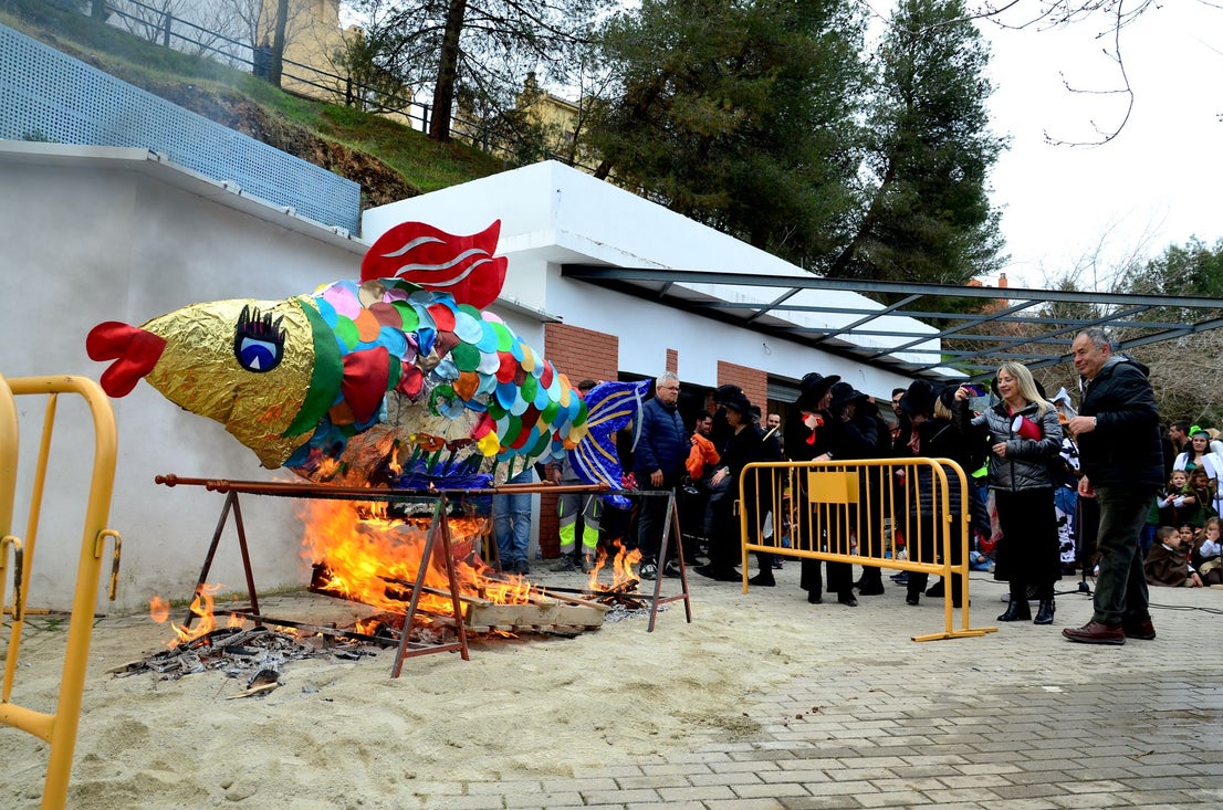 Carnaval: la sardina vuelve a arder en Huétor Vega