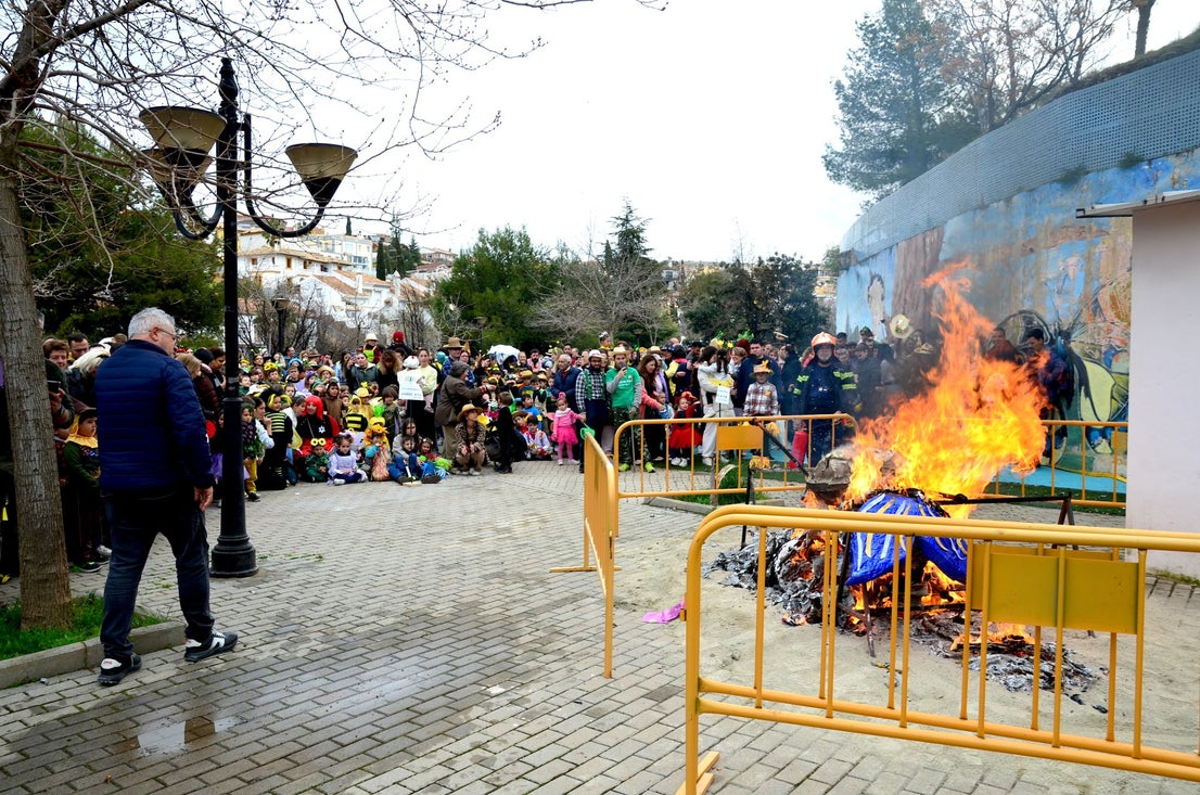 Carnaval: la sardina vuelve a arder en Huétor Vega