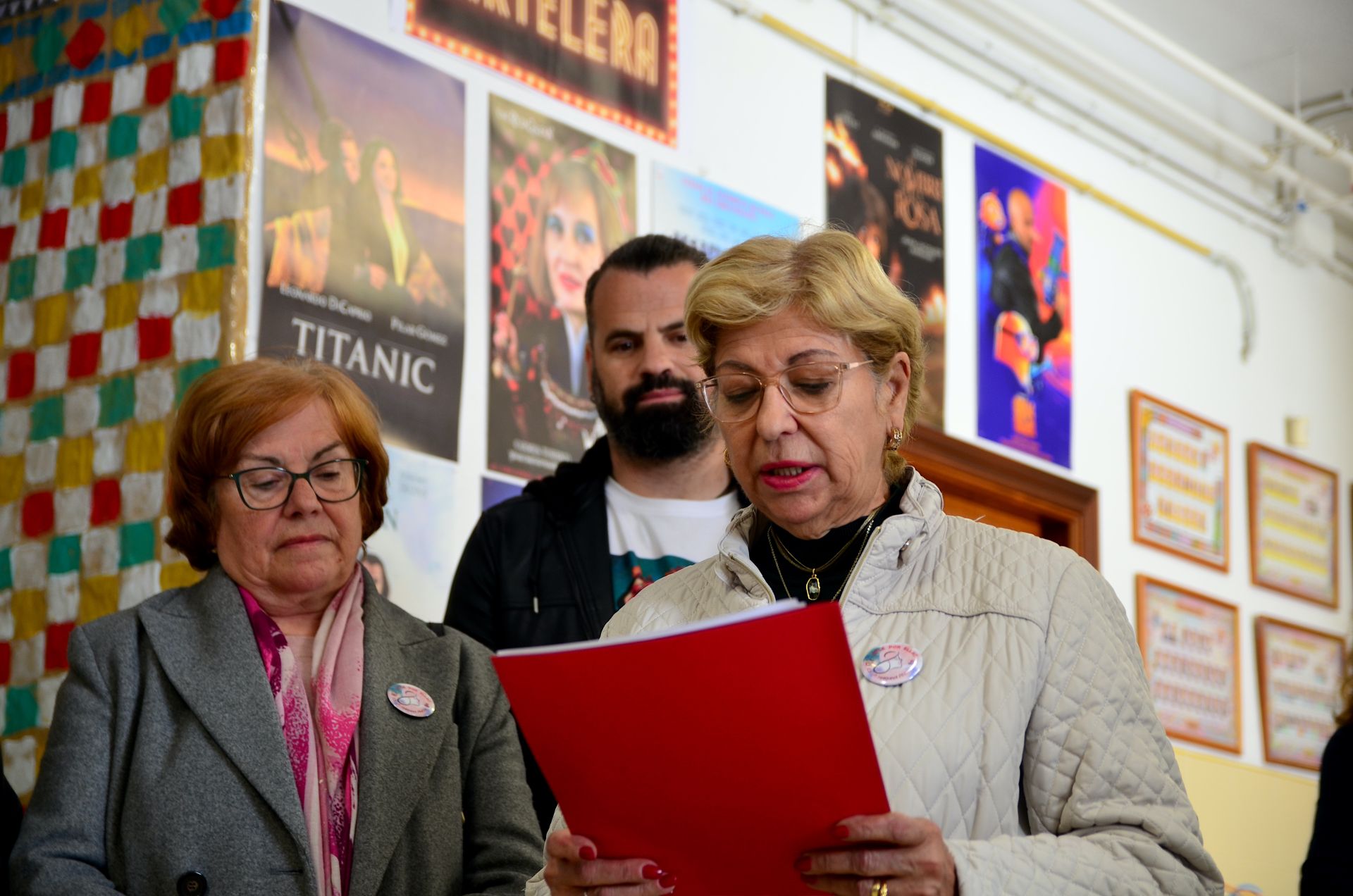 Carmen López Nieto, representante de la asociación Carmen Vargas.