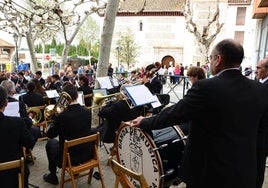 Concierto de Semana Santa de la Banda de Música de Huétor Vega en 2024.