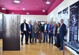 Presentación de la exposición 'Cuatro geografías: la Granada del agua, la Granada de las secuencias'.