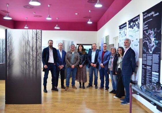 Presentación de la exposición 'Cuatro geografías: la Granada del agua, la Granada de las secuencias'.