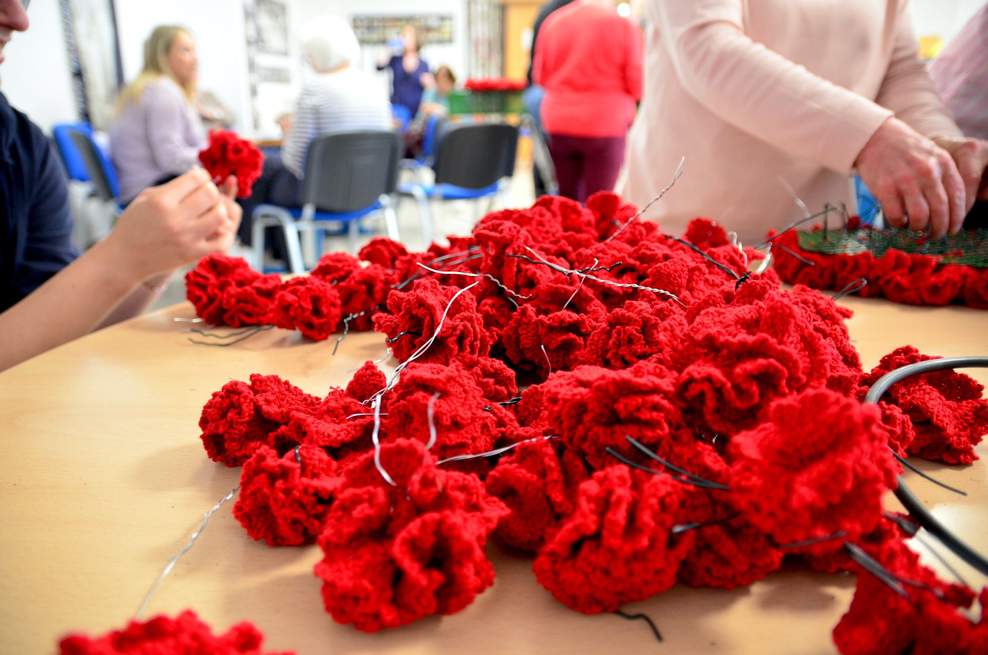 Minuciosas piezas de artesanía.