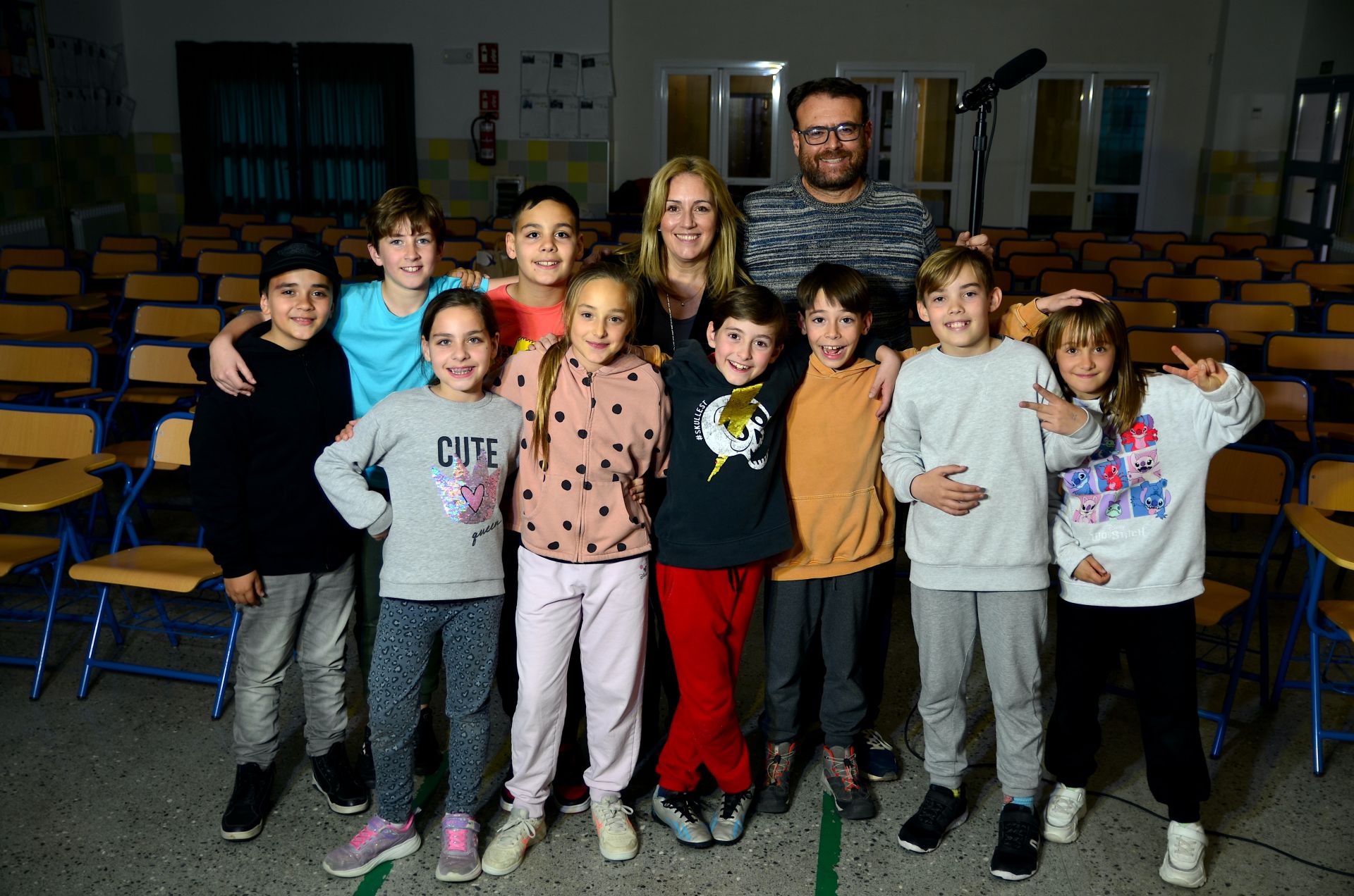 Un colegio convertido en escuela de cine