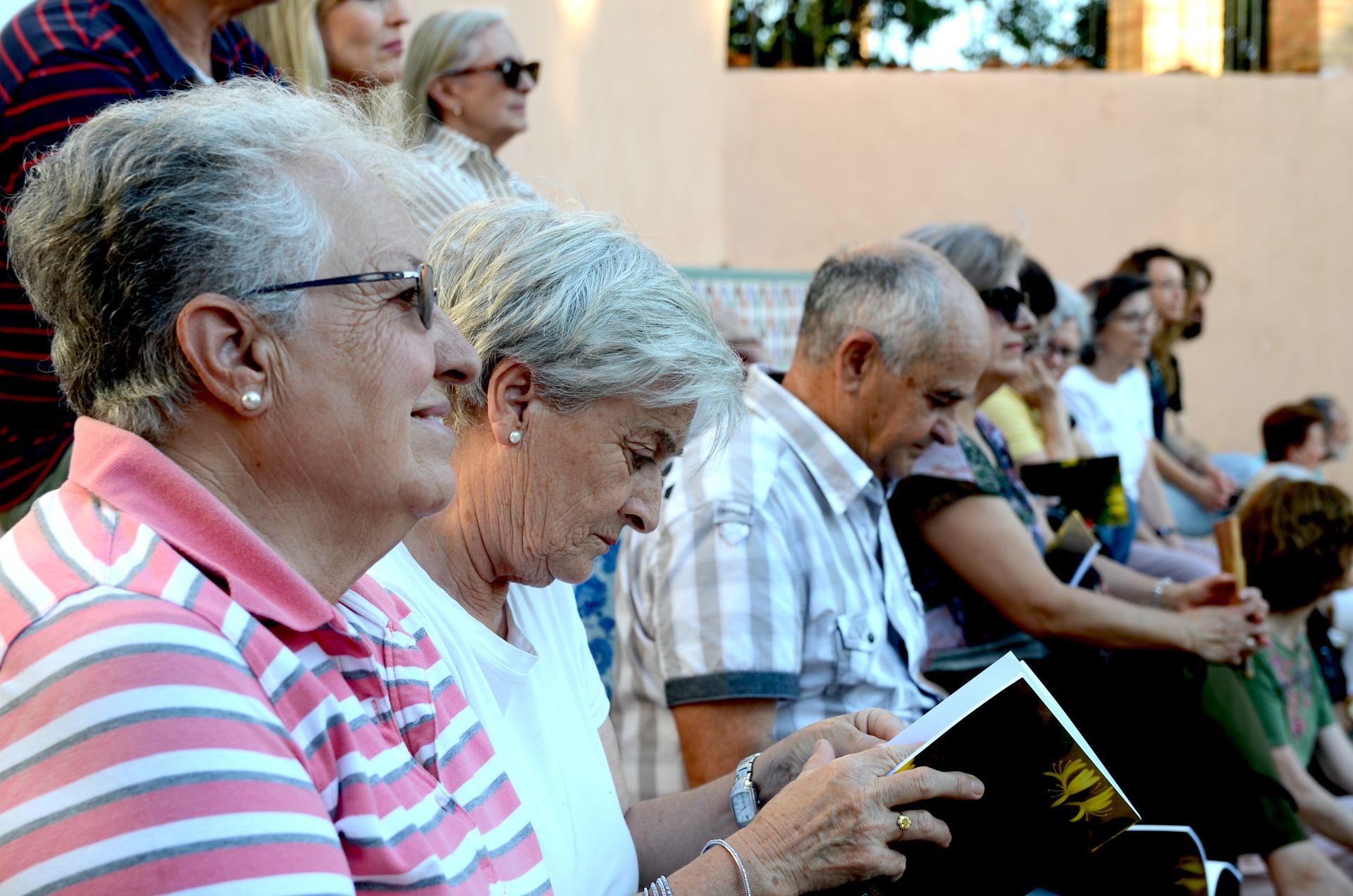Las palabras mecen el Carmen de San Rafael de Huétor Vega