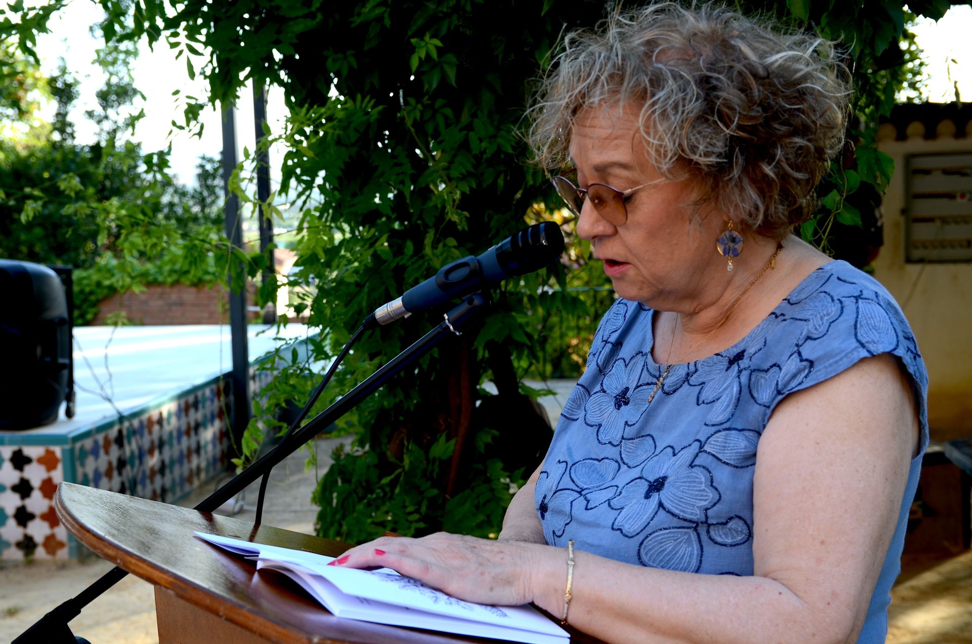 Las palabras mecen el Carmen de San Rafael de Huétor Vega