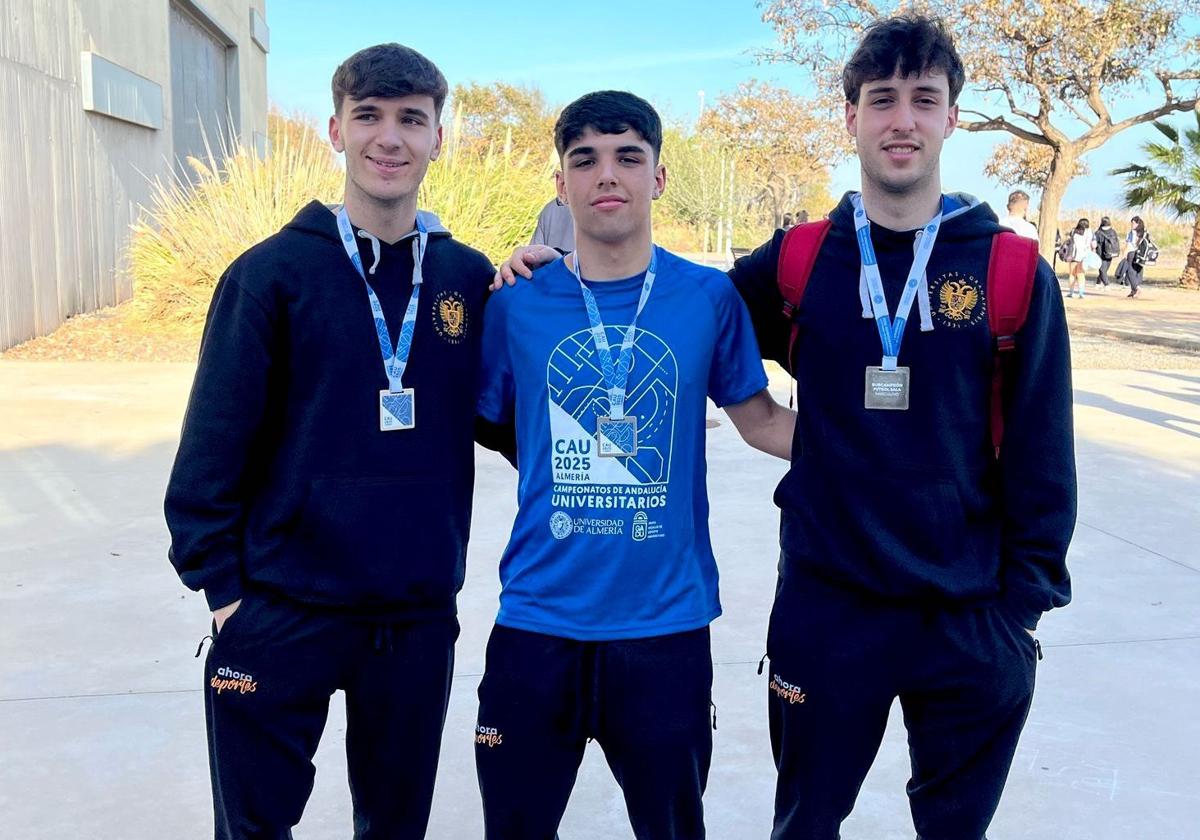 Tres jugadores de Huétor Vega en el Campeonato de España Universitario