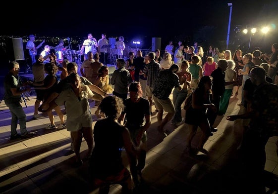 Ambiente en los 'Conciertos en Huerta Cercada' este verano.