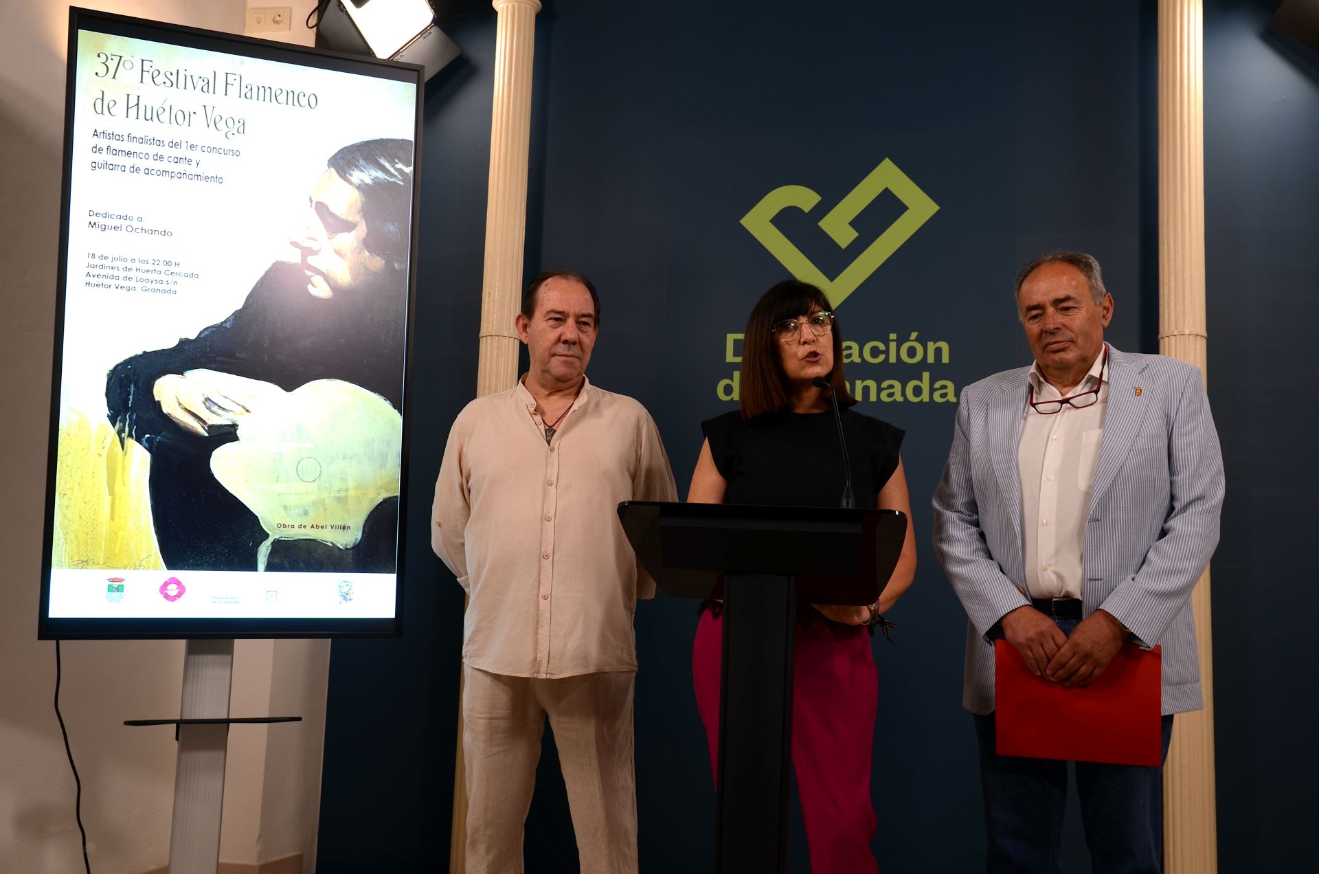 La diputada de Cultura, Pilar Caracuel, aplaudió la apertura al talento emergente.