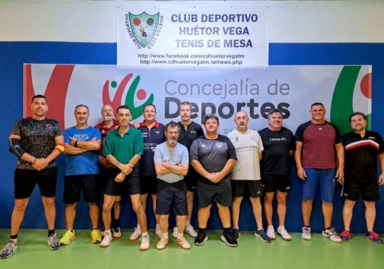 Última concentración de veteranos en Huétor Vega.