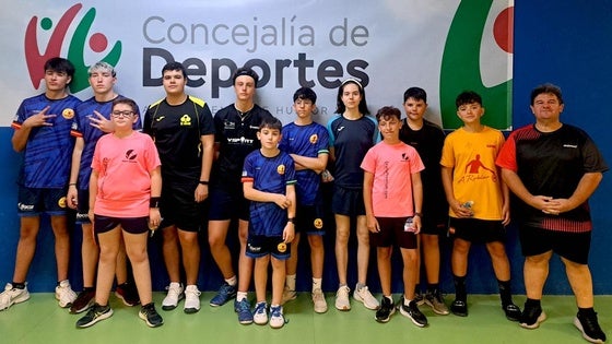 Tercera reunión de jóvenes palistas en la Liga de Verano de Huétor Vega