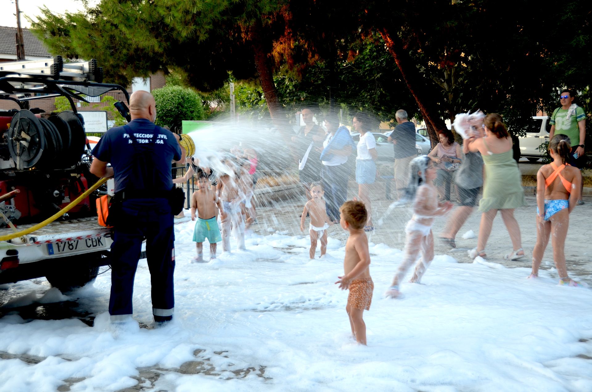 Huétor Vega, el pueblo que 'activa' sus plazas en verano