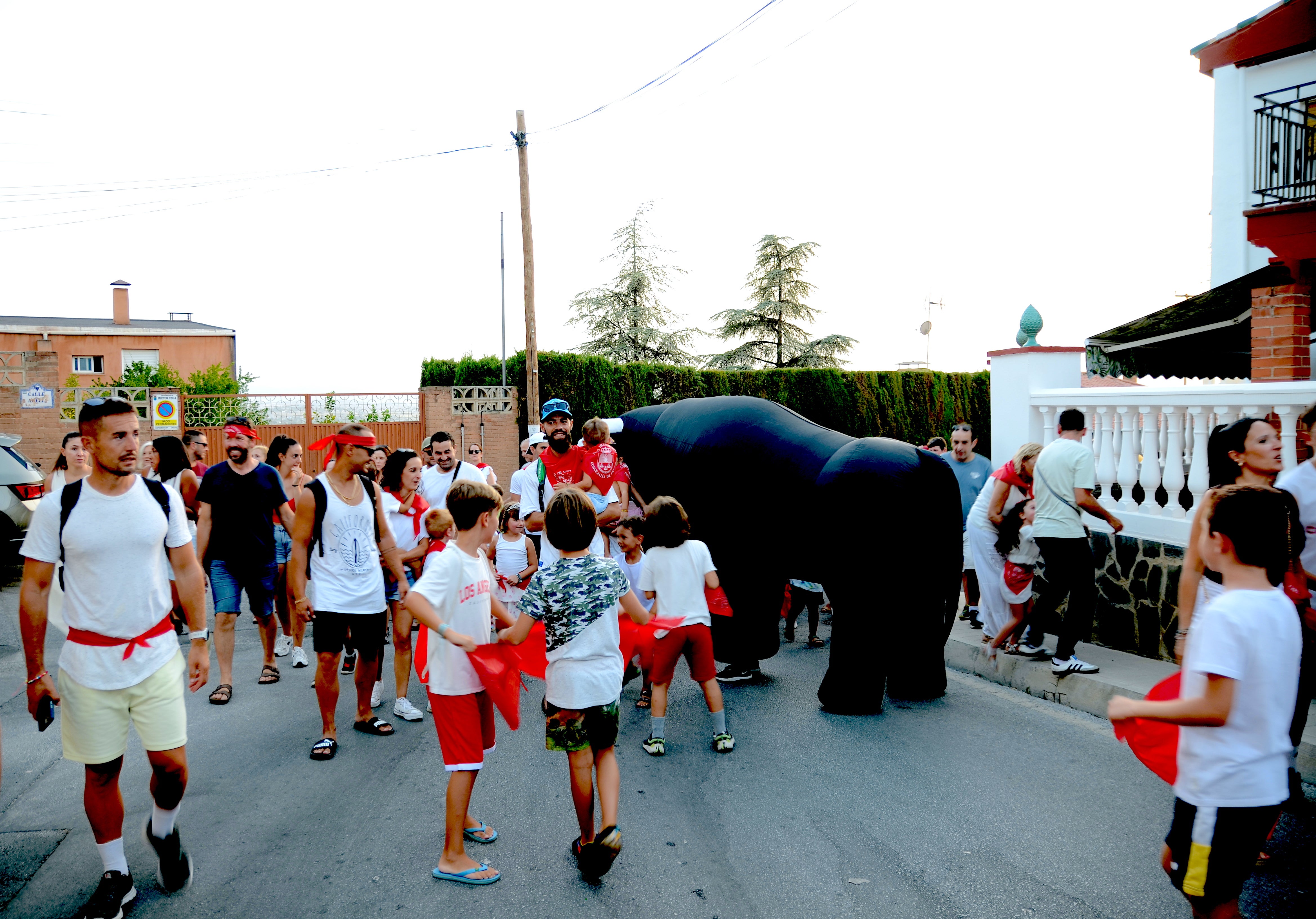 Encuéntrate en el &#039;encierro de toros&#039; familiar de Huétor Vega