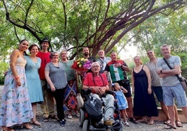 Acto de memoria histórica de IU Huétor Vega.