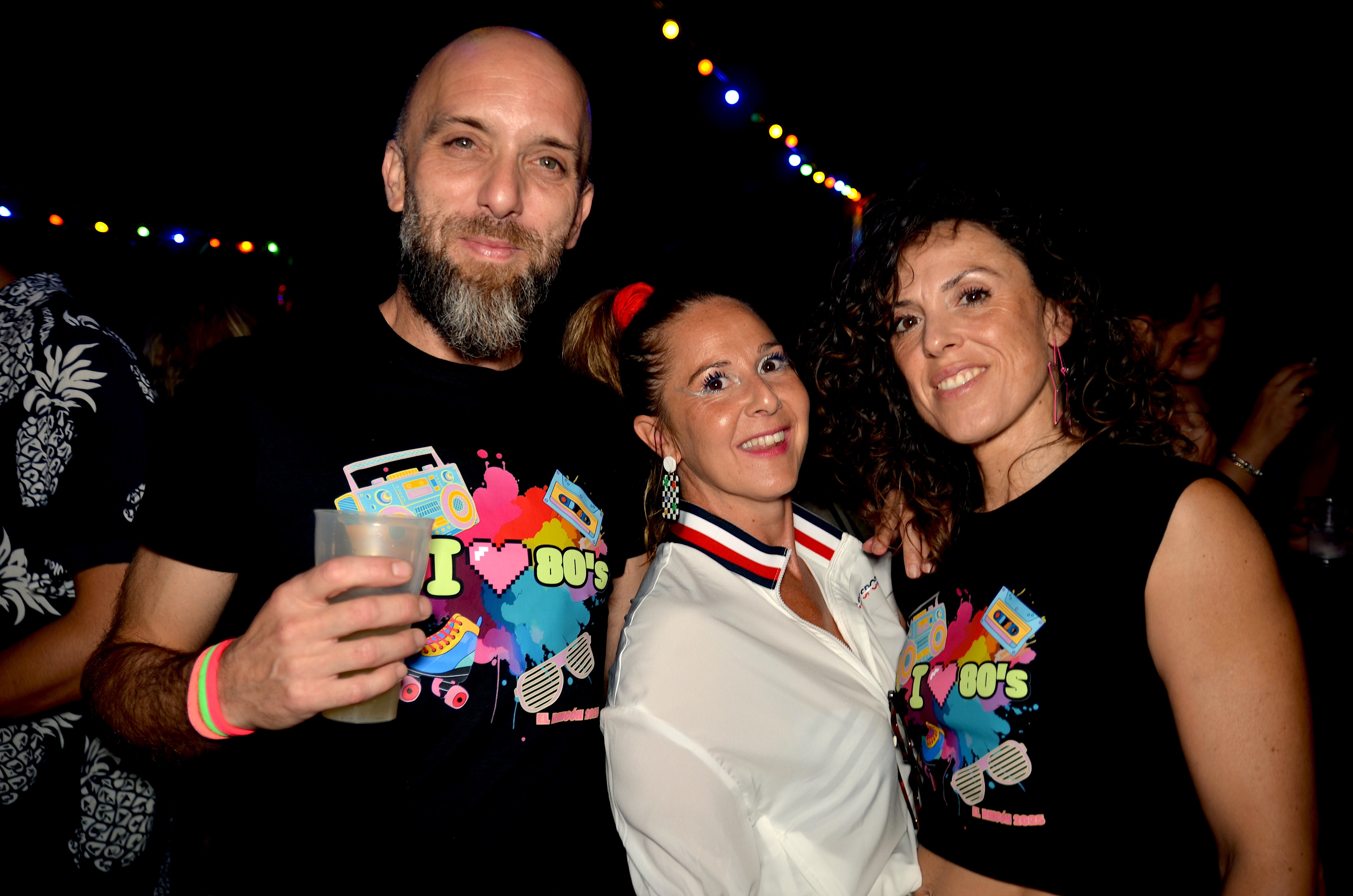 Fiesta 'ochentera' en Huétor Vega