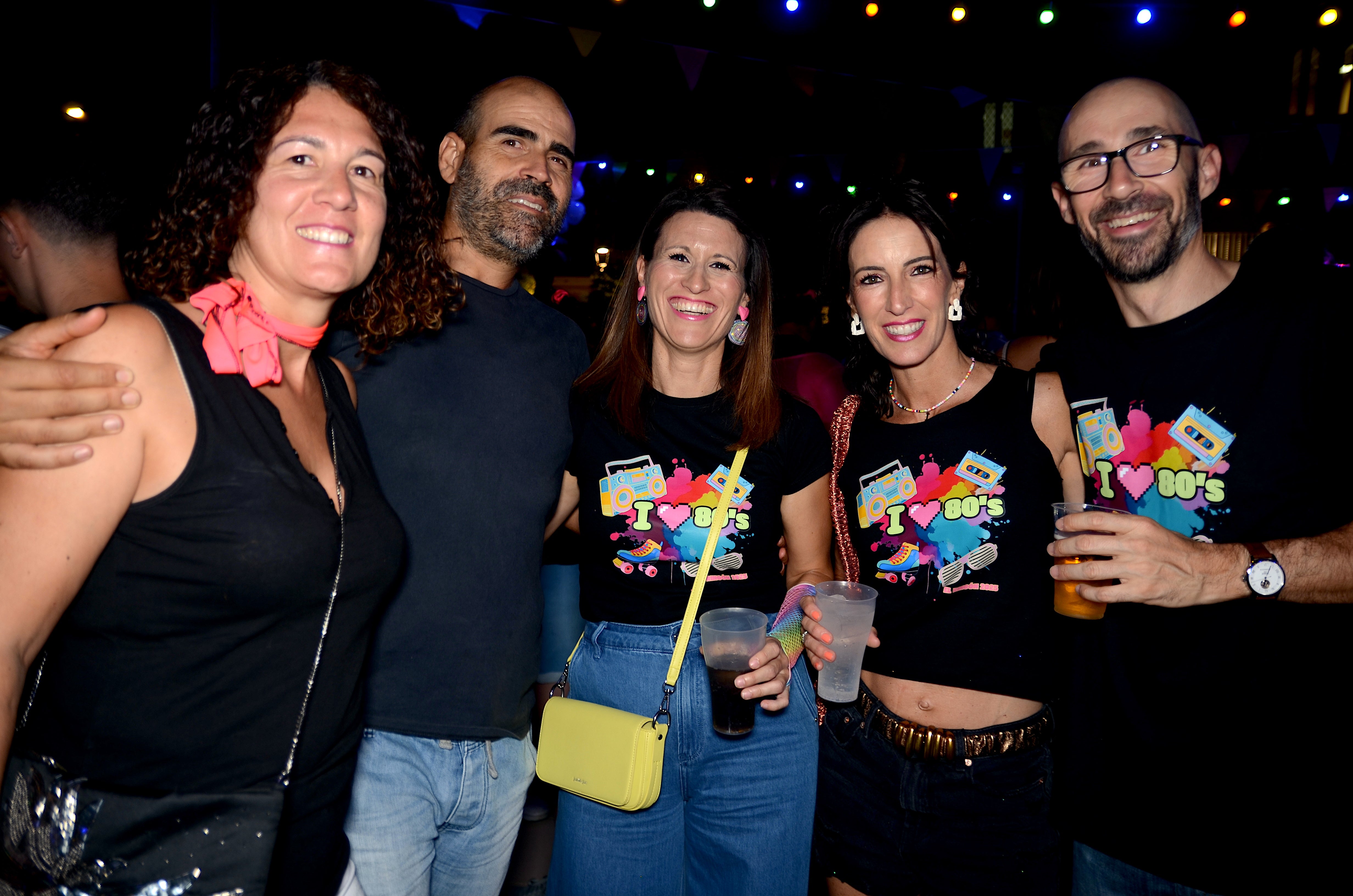 Fiesta &#039;ochentera&#039; en Huétor Vega