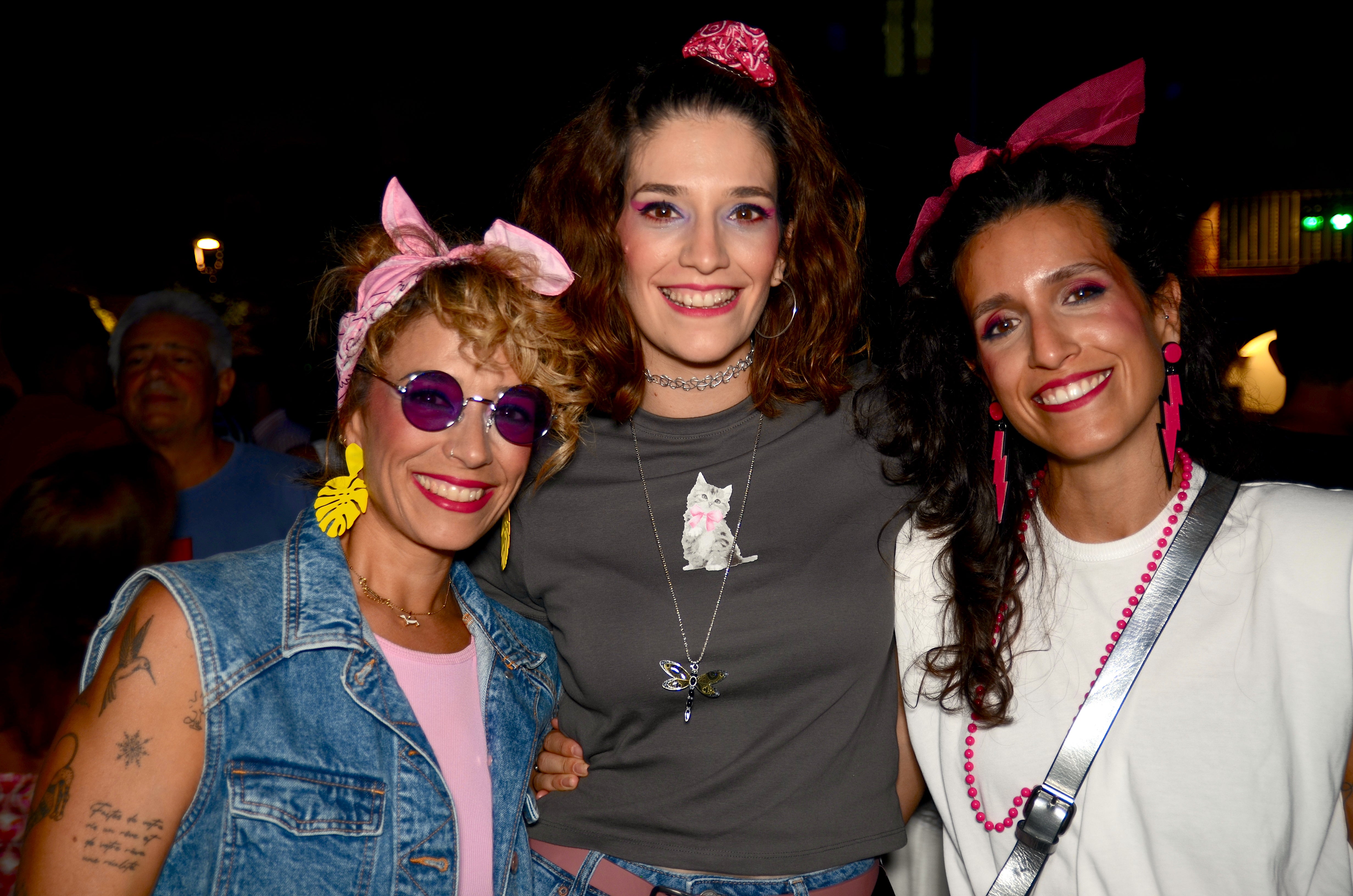 Fiesta 'ochentera' en Huétor Vega