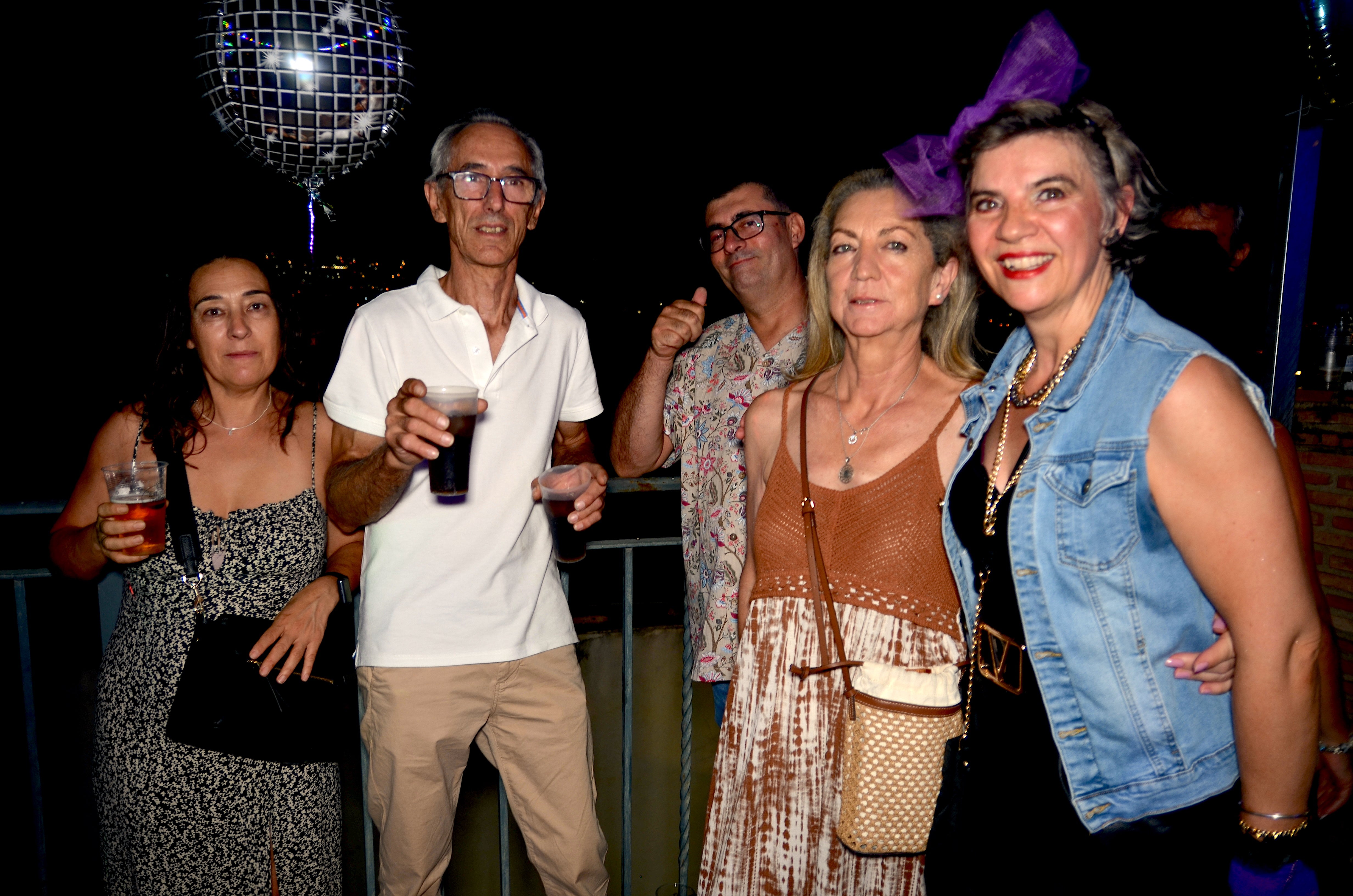 Fiesta 'ochentera' en Huétor Vega