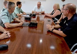La Junta Local de Seguridad de Huétor Vega firma la adenda.