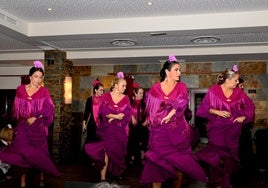 La tradicional velada de baile flamenco en Monte Vélez con motivo de San Miguel, el año pasado.