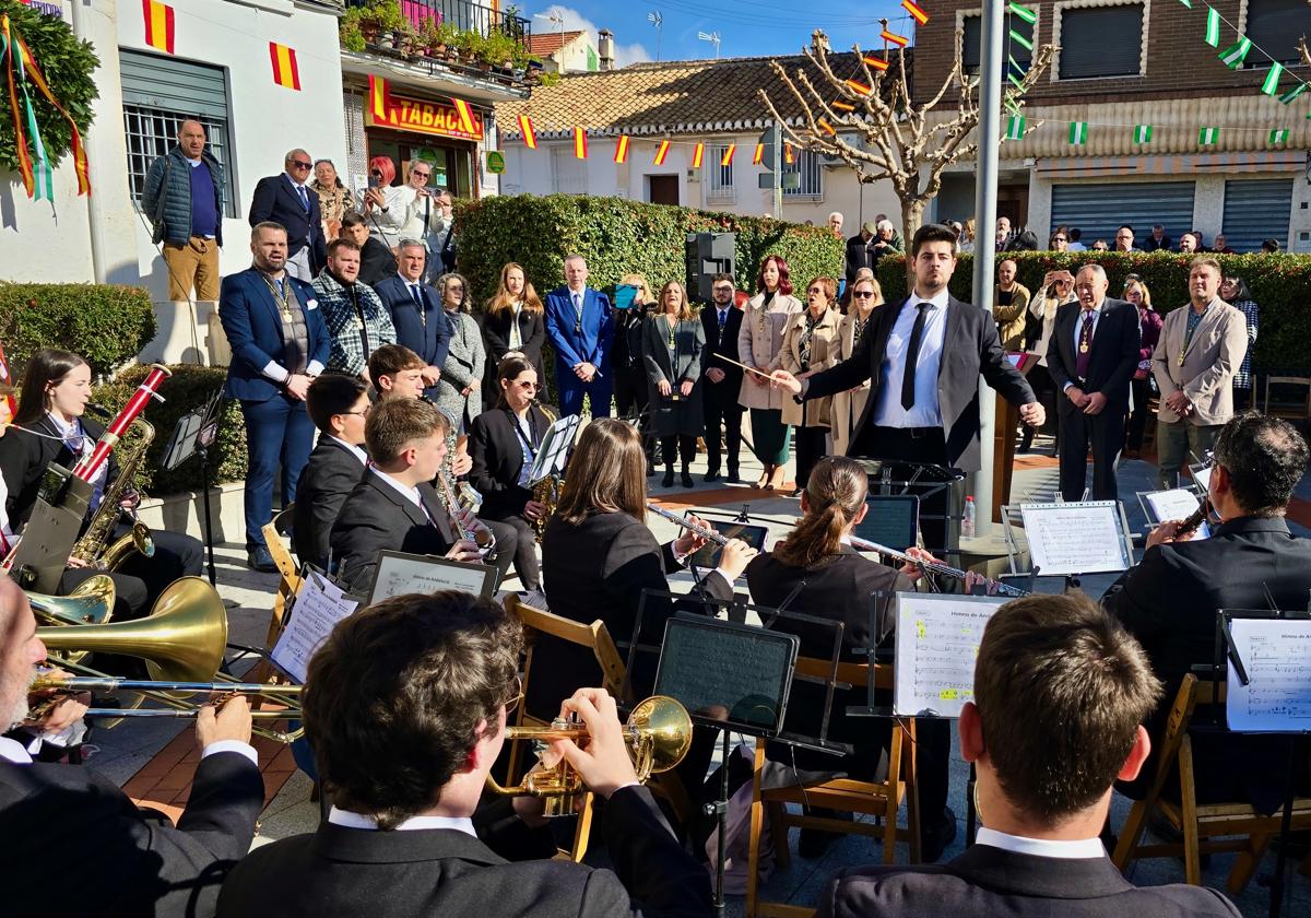 Huétor Vega celebra el Día de la Constitución.