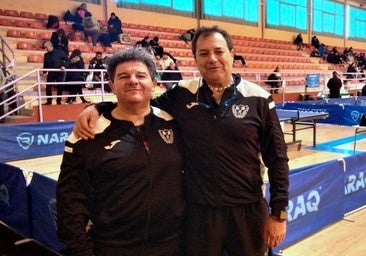 Manuel Valverde y Alfonso Barrera, en Guadix