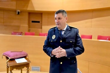 Germán Molina, nuevo oficial de la Policía Local.