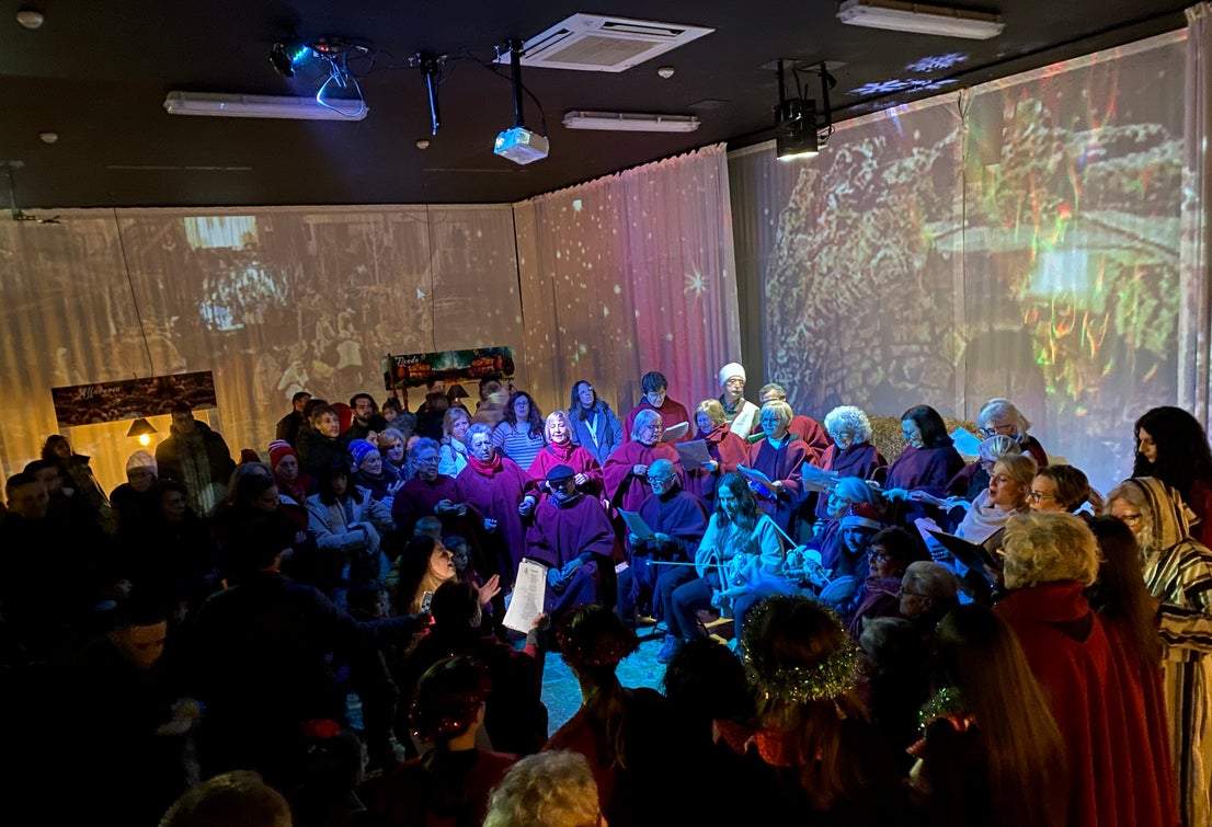 El Belén Viviente de Huétor Vega abre sus puertas en Huerta Cercada