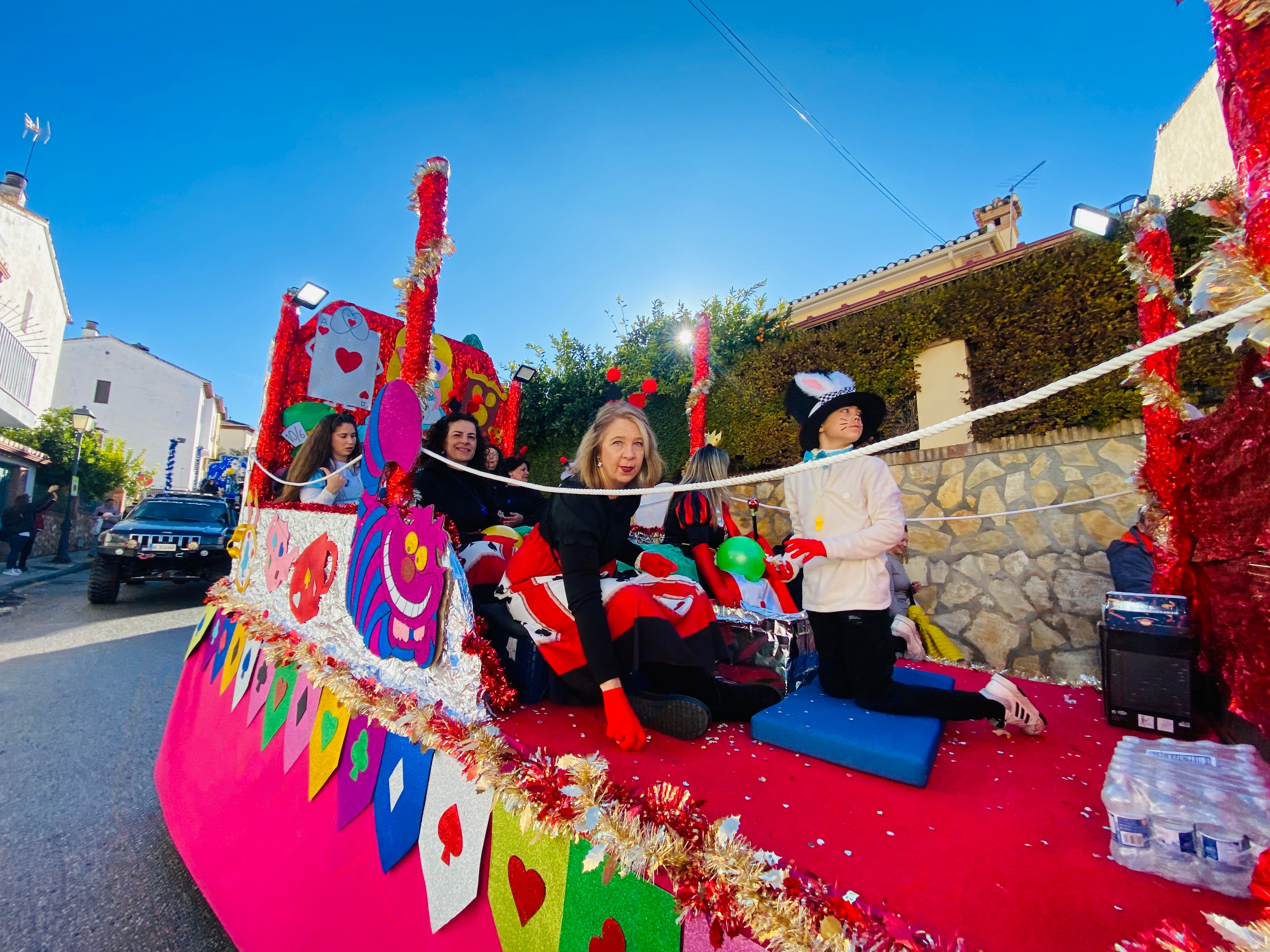 El sol ilumina la Cabalgata de Huétor Vega