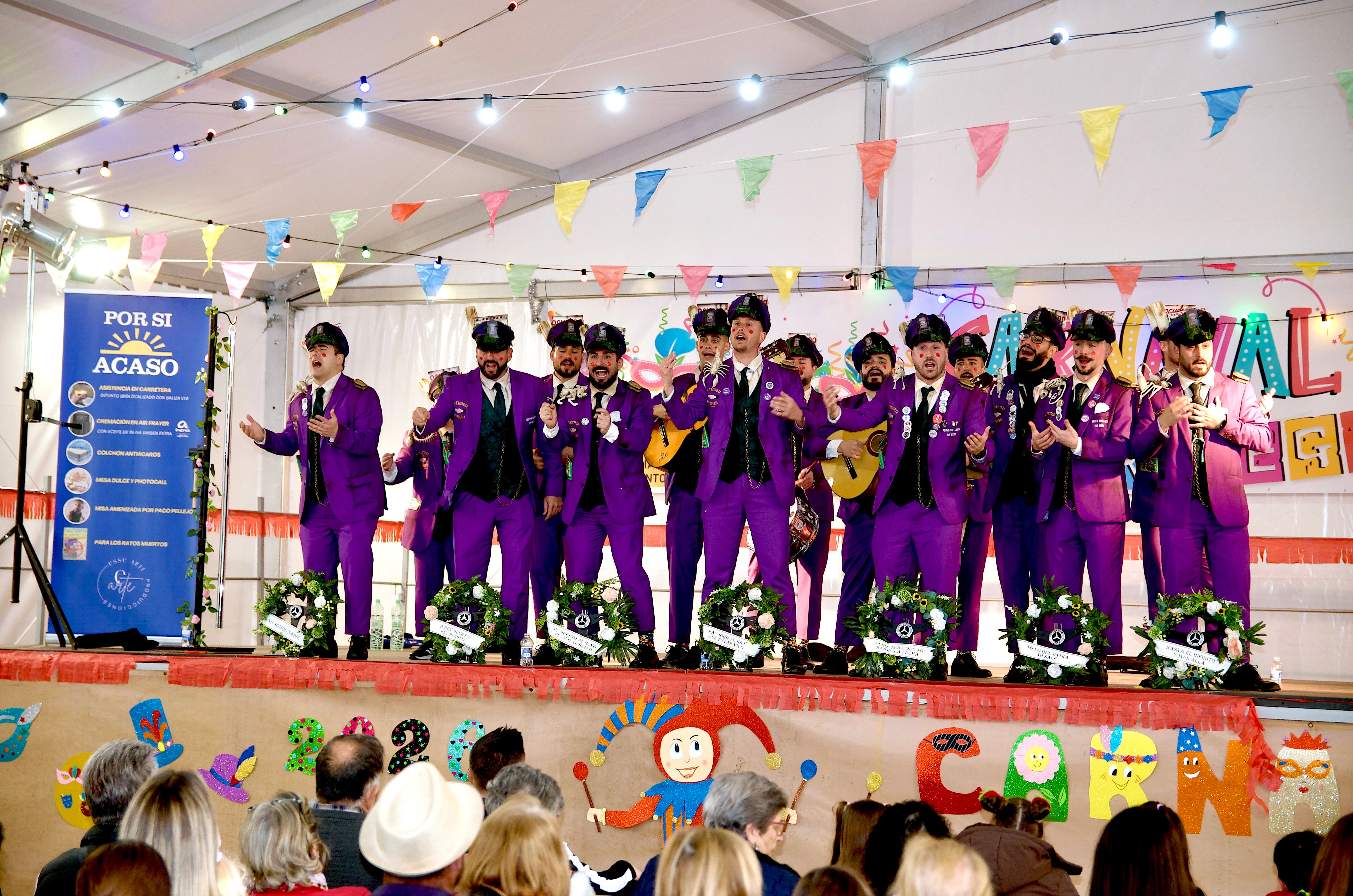 Chirigotas mordaces y con salero en Huétor Vega