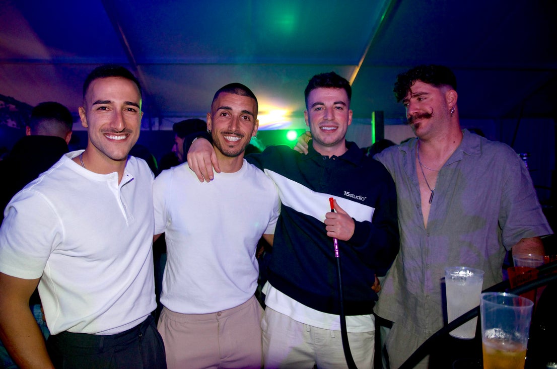 El gran ambiente de la fiesta de la primavera de Huétor Vega