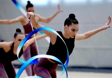 Marta Cordobilla, entrenando en el Centro de Alto Rendimiento en Madrid.