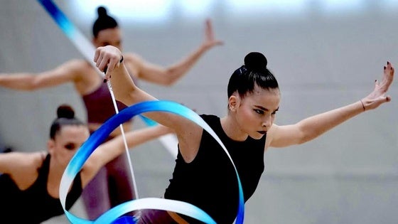 Una hueteña en la selección española de gimnasia rítmica