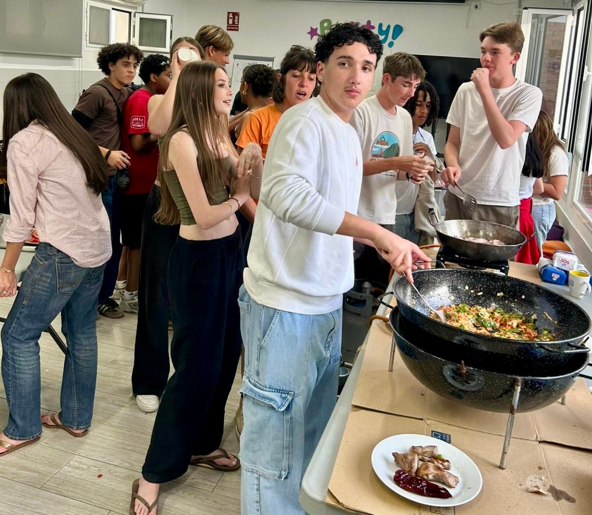 Taller de tapas en el Espacio Joven.