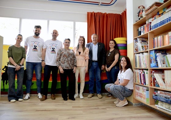 Presentación de la renovada biblioteca del CEIP Mariana Pineda de Huétor Vega.