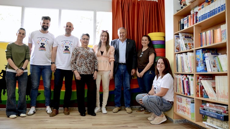La 'nueva' biblioteca del colegio Mariana Pineda de Huétor Vega