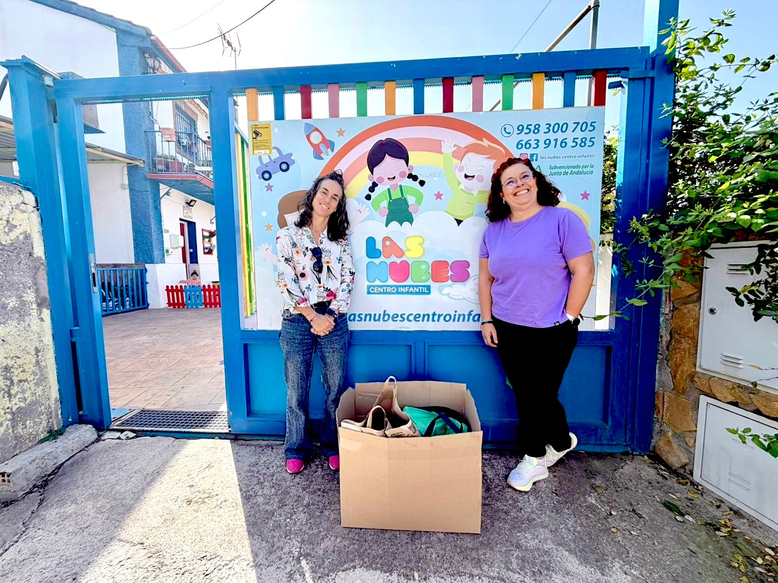 Recogida de alimentos no perecederos.