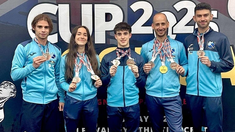 Los diez podios que asientan a Huétor Vega en el taekwondo internacional