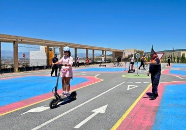 Las prácticas se desarrollan en el circuito municipal de educación vial, con Policía Local y Protección Civil.