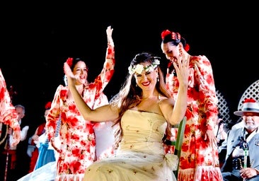 Natalia Martín, en el papel de la novia en ‘Boda gitana’.