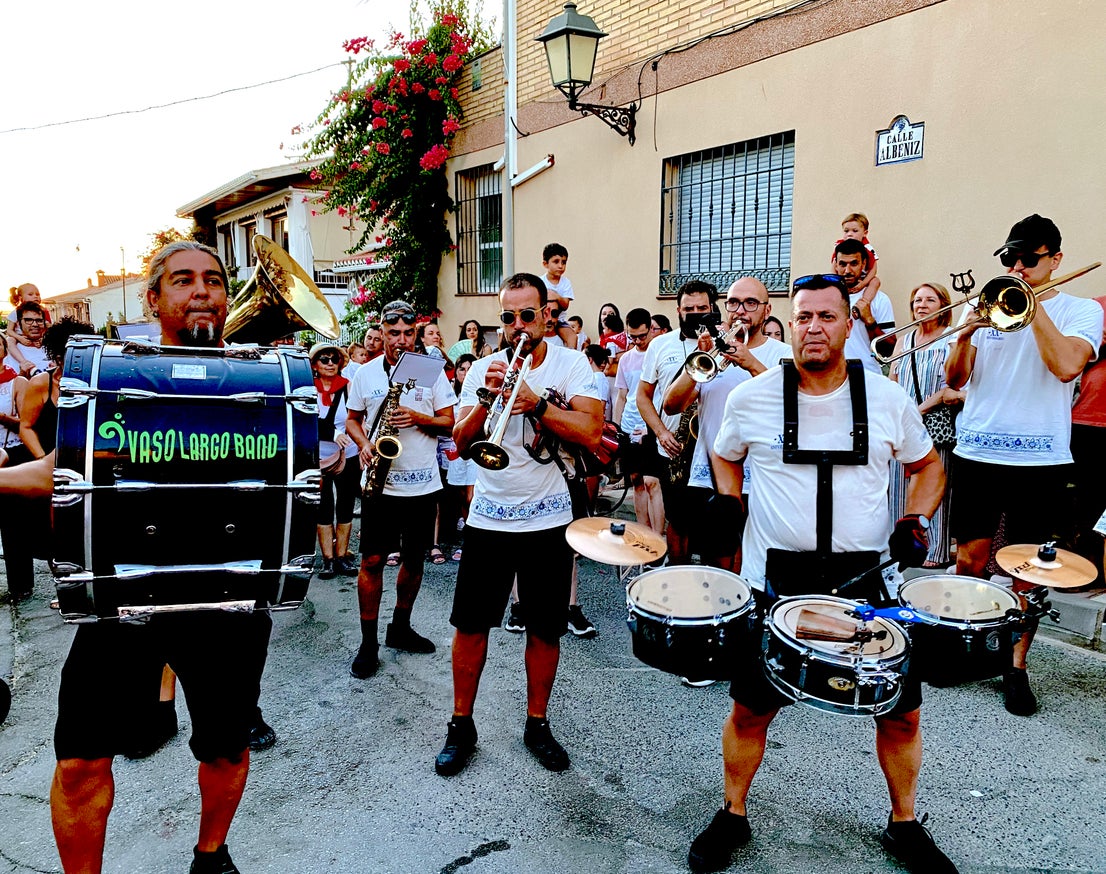 Así fue el encierro de los ‘sanfermines’ de Huétor Vega